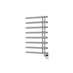 Linx 30" x 20" Hardwired Heated Towel Rail - Brushed Nickel thumbnail 1