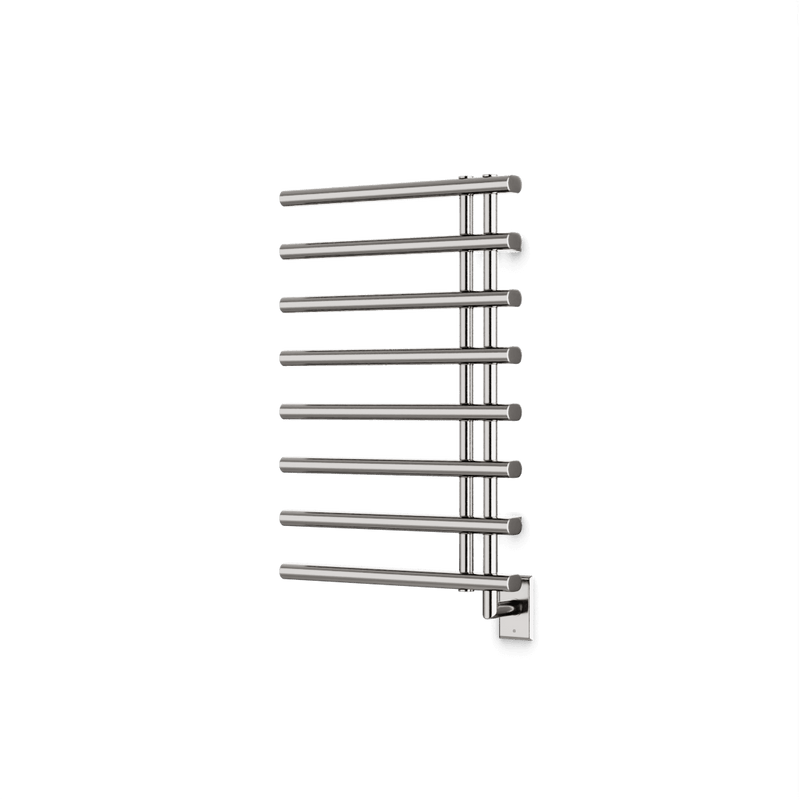 Linx 30" x 20" Hardwired Heated Towel Rail - Brushed Nickel image 1