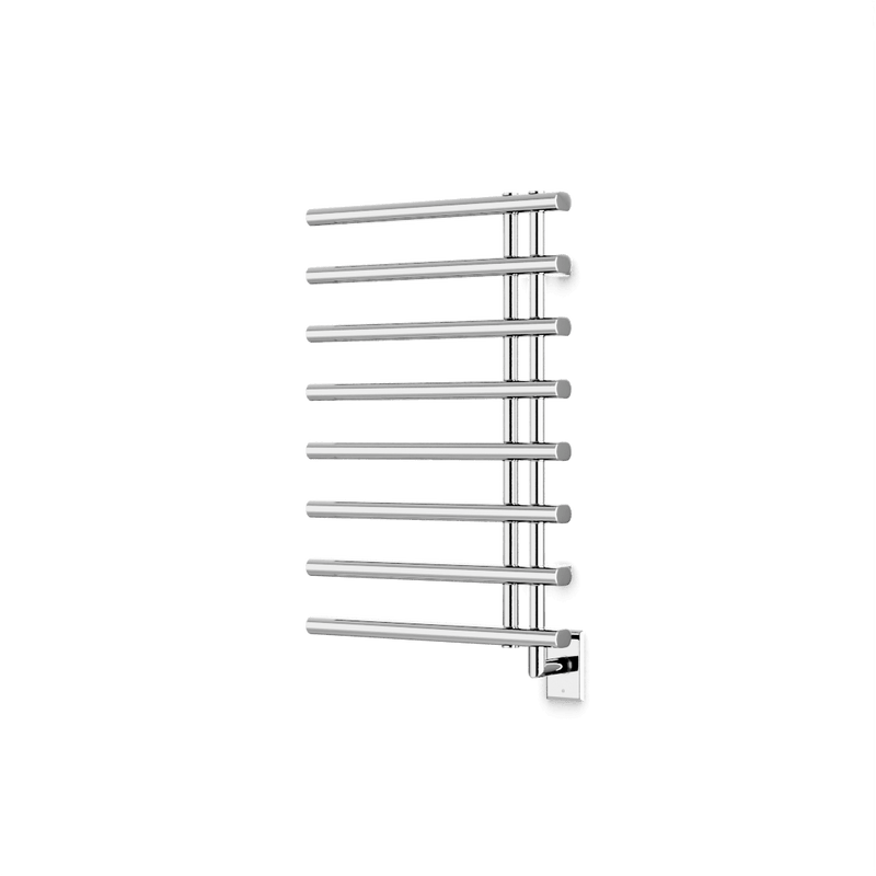 Linx 30" x 20" Hardwired Heated Towel Rail - Chrome image 1
