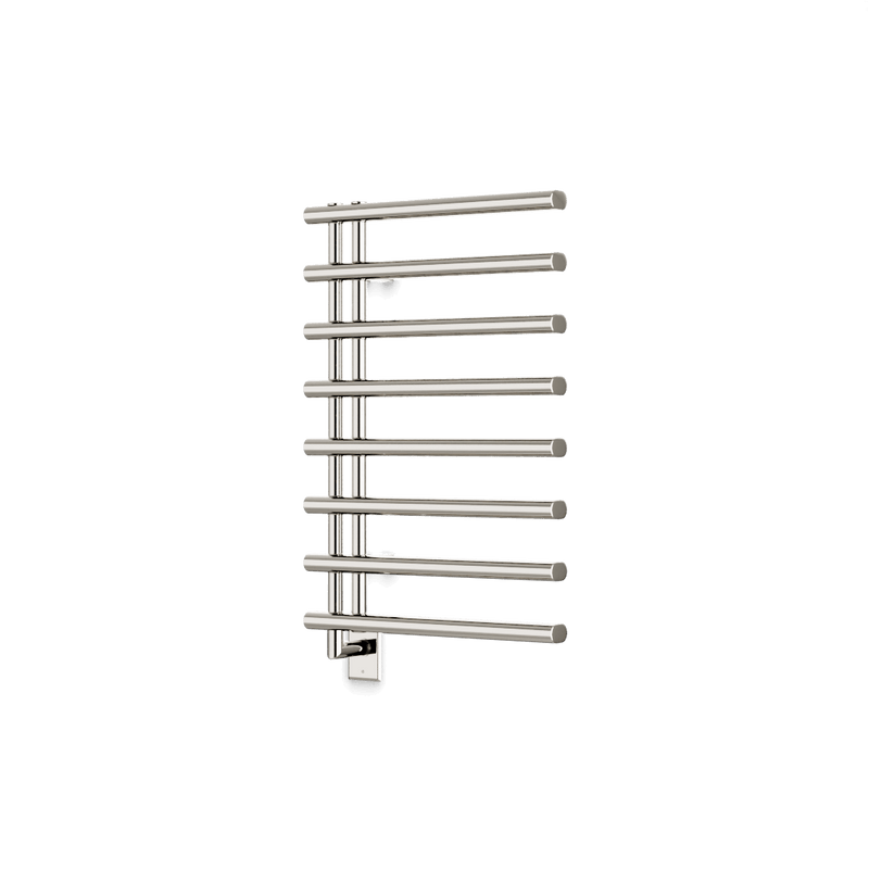 Linx 30" x 20" Hardwired Heated Towel Rail - Polished Nickel image 1