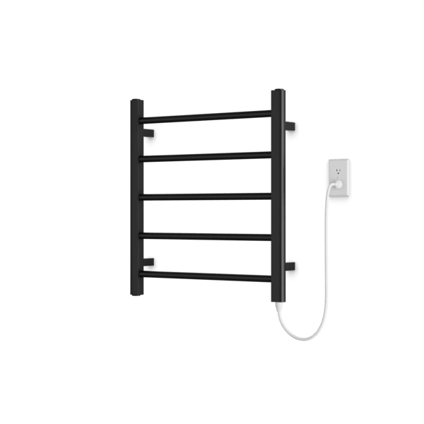 MR06560P Ryton Towel Warmer 26 x 24 Plug In Black Artos US
