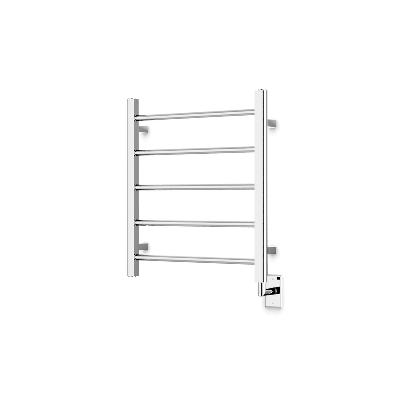 Ryton 26" x 24" Hardwired Heated Towel Rail - Chrome image 1
