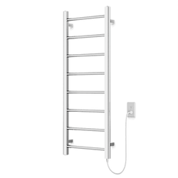 Ryton 47" x 18" Plug-In Heated Towel Rail - Chrome thumbnail 1