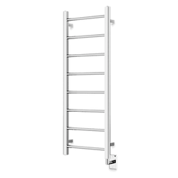Ryton 47" x 18" Hardwired Heated Towel Rail - Chrome thumbnail 1
