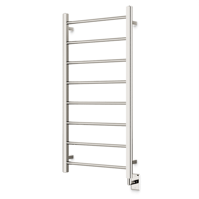 Ryton 47" x 24" Hardwired Heated Towel Rail - Polished Nickel image 1