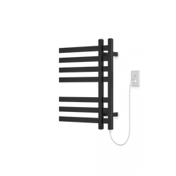 MS06950RP - Lioni Square 27" x 20" Plug-In Towel Dryer Artos US Matte Black 