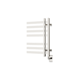 Lioni 27" x 20" Hardwired Heated Towel Rail - Polished Nickel thumbnail 1
