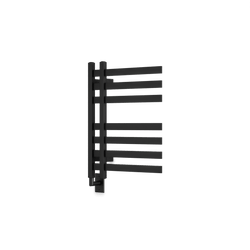 Lioni 27" x 20" Hardwired Heated Towel Rail - Matte Black thumbnail 1