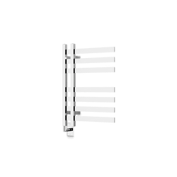 Lioni 27" x 20" Hardwired Heated Towel Rail - Chrome thumbnail 1