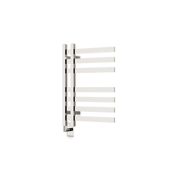 Lioni 27" x 20" Hardwired Heated Towel Rail - Polished Nickel thumbnail 1