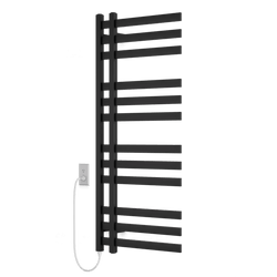 MS12250P - Lioni Square 48" x 20" Plug-In Towel Dryer Artos US Matte Black