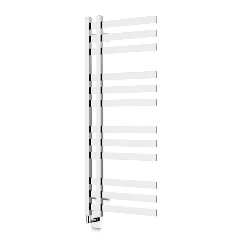 Lioni 48" x 20" Hardwired Heated Towel Rail - Chrome image 1