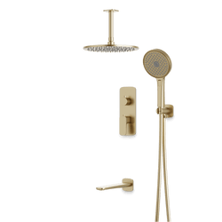 Harmony Thermostatic Shower Trim Kit with Hand Shower, Tub Filler - PS120TRSB thumbnail 6