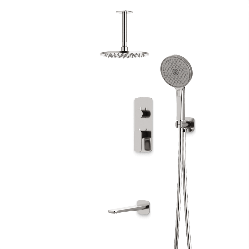 Harmony Thermostatic Shower Trim Kit with Hand Shower, Tub Filler - PS120TRBN image 6