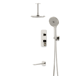 Harmony Thermostatic Shower Trim Kit with Hand Shower, Tub Filler - PS120TRPN thumbnail 6