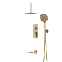 Harmony Thermostatic Shower Trim Kit with Hand Shower, Tub Filler - PS120TRSB thumbnail 5