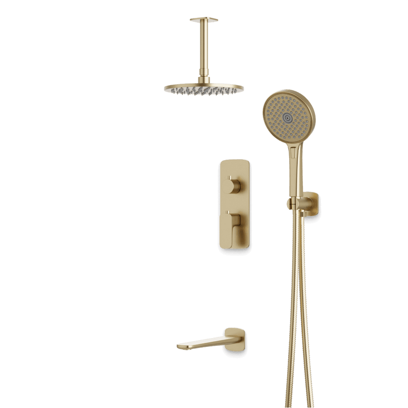 Harmony Thermostatic Shower Trim Kit with Hand Shower, Tub Filler - PS120TRSB image 5