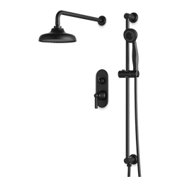 Classic Thermostatic Shower Trim Kit with Hand Shower on Slide Bar - PS136CLBK thumbnail 1
