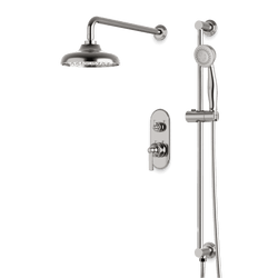Classic Thermostatic Shower Trim Kit with Hand Shower on Slide Bar - PS136CLBN thumbnail 1