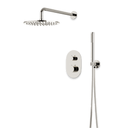 Opera Thermostatic Shower Trim Kit with Hand Shower - Polished Nickel / Wide thumbnail 1