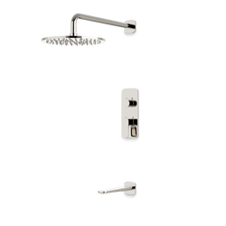 Harmony Thermostatic Shower Trim Kit with Tub Filler - Polished Nickel / 10" (standard) thumbnail 1