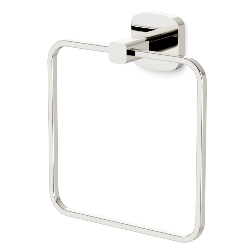 Harmony Towel Ring - Polished Nickel image 1