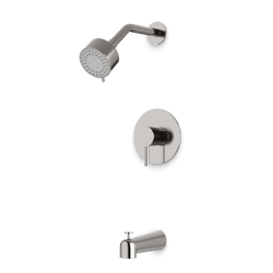 Opera Pressure Balance Tub / Shower Trim Kit with Multifunction Shower Head - Brushed Nickel thumbnail 1