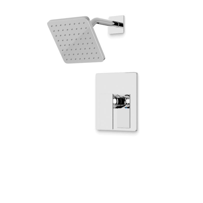 Edge Pressure Balance Shower Trim Kit - Chrome image 1