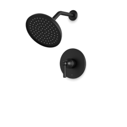 Classic Pressure Balance Shower Trim Kit - Matte Black thumbnail 1