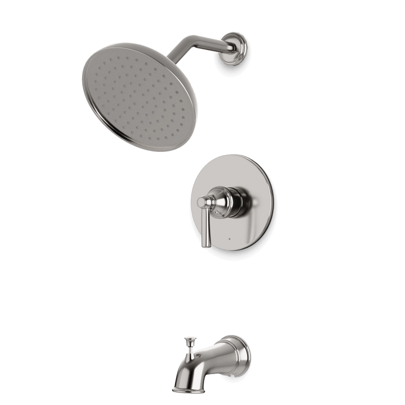 Classic Pressure Balance Tub / Shower Trim Kit - Brushed Nickel image 1