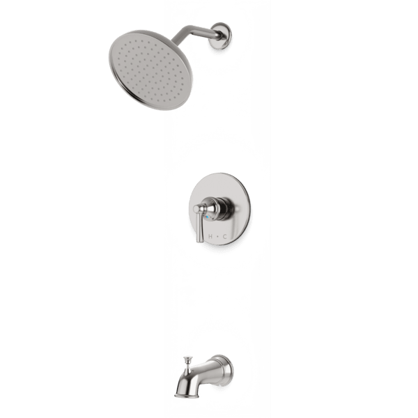 Classic Pressure Balance Tub / Shower Trim Kit Artos US Brushed Nickel 