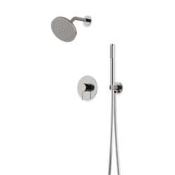 Opera 2-Way Pressure Balance Shower Trim Kit with Hand Shower - Brushed Nickel thumbnail 1