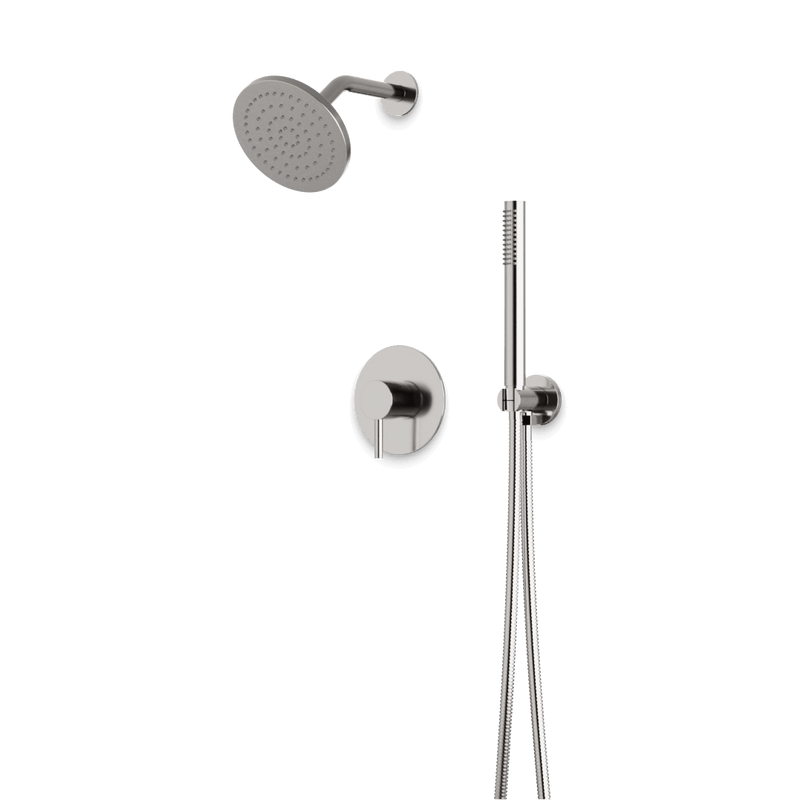 Opera 2-Way Pressure Balance Shower Trim Kit with Hand Shower - Brushed Nickel image 1
