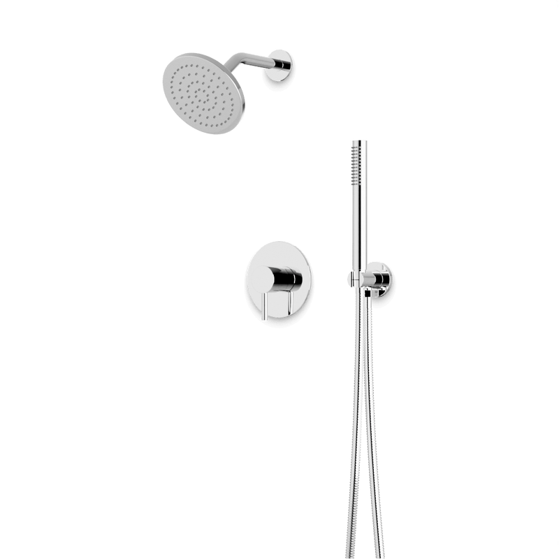 Opera 2-Way Pressure Balance Shower Trim Kit with Hand Shower - Chrome image 1