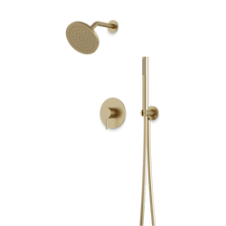 Opera 2-Way Pressure Balance Shower Trim Kit with Hand Shower - Satin Brass thumbnail 1