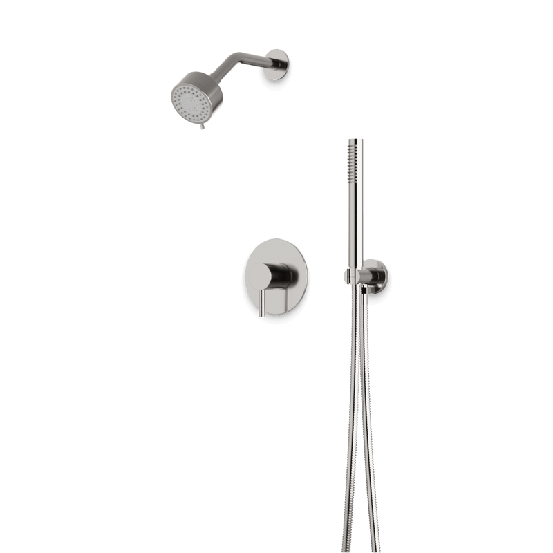 Opera 2-Way Multifunction Pressure Balance Shower Trim Kit with Hand Shower - Brushed Nickel image 1