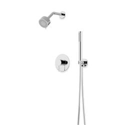 Opera 2-Way Multifunction Pressure Balance Shower Trim Kit with Hand Shower - Chrome thumbnail 1