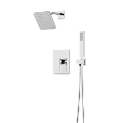 Edge 2-Way Pressure Balance Shower Trim Kit with Hand Shower - Chrome thumbnail 1