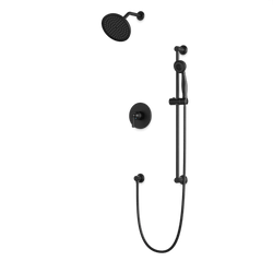 TS283 - Classic 2-Way Pressure Balance Shower Trim Kit with Hand Held Shower on Slide Bar with Separate Water Outlet Artos US