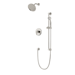 TS283 - Classic 2-Way Pressure Balance Shower Trim Kit with Hand Held Shower on Slide Bar with Separate Water Outlet Artos US