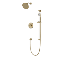 TS283 - Classic 2-Way Pressure Balance Shower Trim Kit with Hand Held Shower on Slide Bar with Separate Water Outlet Artos US