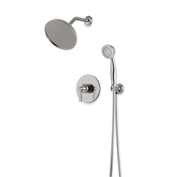 Classic 2-Way Pressure Balance Shower Trim Kit with Hand Shower - Brushed Nickel thumbnail 1