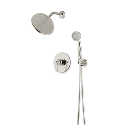 Classic 2-Way Pressure Balance Shower Trim Kit with Hand Shower - Polished Nickel thumbnail 1