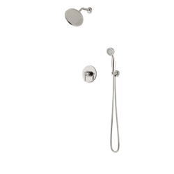 TS285 - Classic 2-Way Pressure Balance Shower Trim Kit with Hand Held Shower Artos US Polished Nickel 