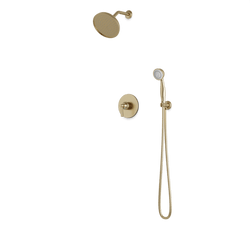 TS285 - Classic 2-Way Pressure Balance Shower Trim Kit with Hand Held Shower Artos US Satin Brass 