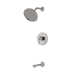 Classic 2-Way Pressure Balance Shower Trim Kit with Tub Filler - Brushed Nickel thumbnail 1