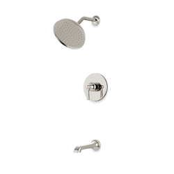 Classic 2-Way Pressure Balance Shower Trim Kit with Tub Filler - Polished Nickel thumbnail 1