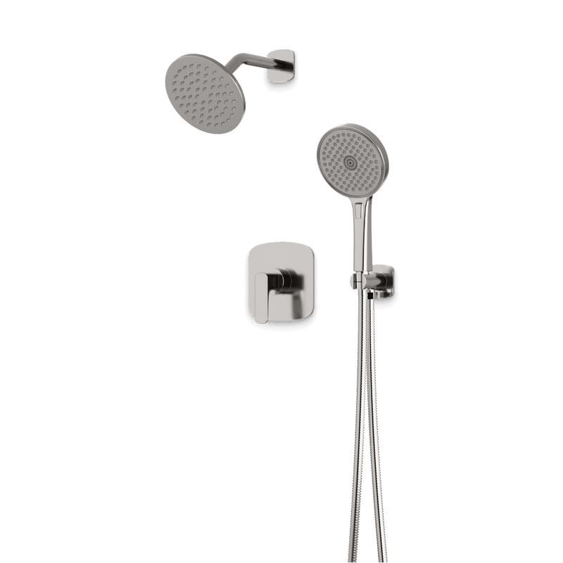 Harmony 2-Way Pressure Balance Shower Trim Kit with Hand Shower - Brushed Nickel image 1