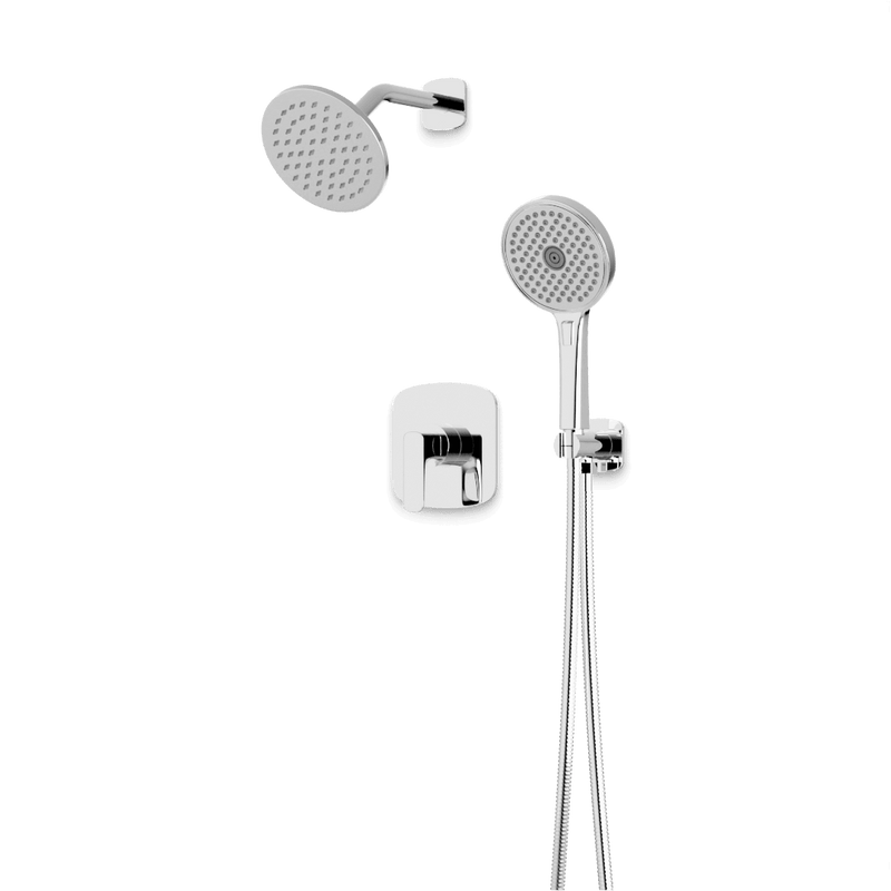 Harmony 2-Way Pressure Balance Shower Trim Kit with Hand Shower - Chrome image 1