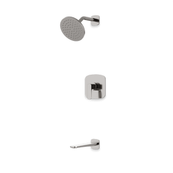 Harmony 2-Way Pressure Balance Shower Trim Kit with Tub Filler - Brushed Nickel thumbnail 1
